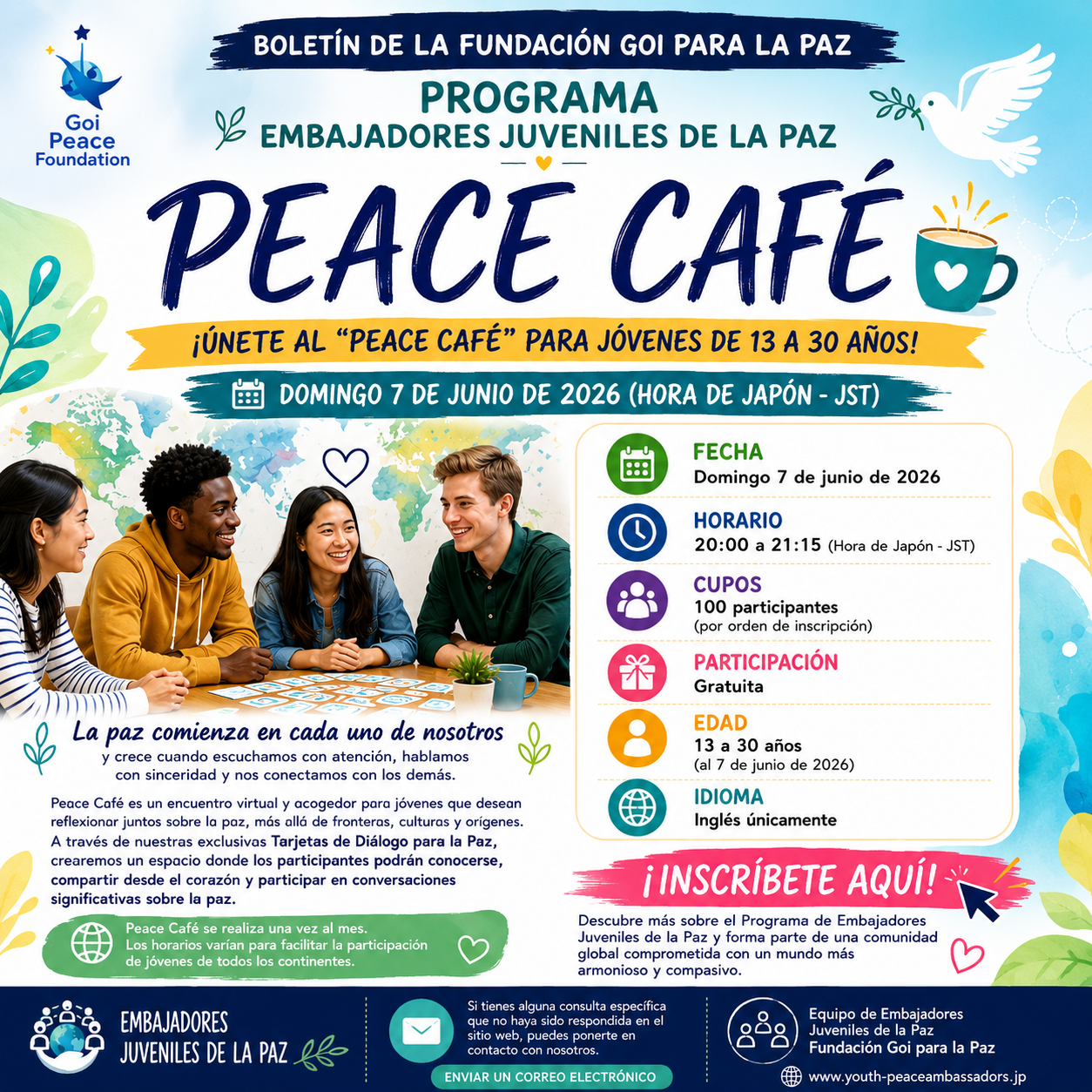 Peace Café - Youth Peace Ambassadors