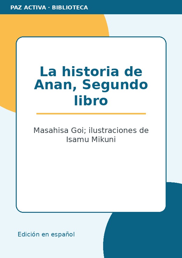 La historia de Anan, Segundo libro